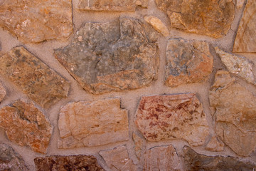 Textura de muro de piedra