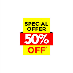 Special Offer 50% Off - Business Promotional Banner Design