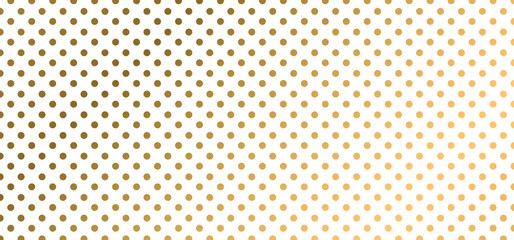 Golden, gold. brown, black, gold color. Small and big polka dots. Seamless dotted background. Abstract geometric wallpaper or banner. Vector 
Decorative pattern. Christmas ( xmas ).
