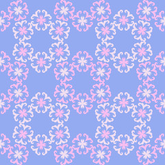 Tender ornament seamless pattern. Delicate background for design, fabric, paper, cover, packaging, home textile, wrapping, scrapbooking and wallpapers. Vector