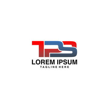 tps original monogram logo design
