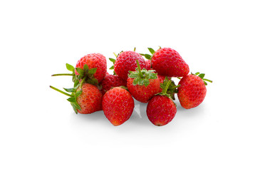 Strawberry isolated on white background