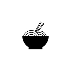 noodle icon, food icon design vector 
