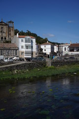 Fototapeta na wymiar Padron, beautiful village of A Coruña,Galicia,Spain. 
