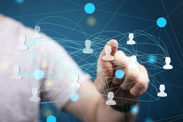 Business and communications group digital.