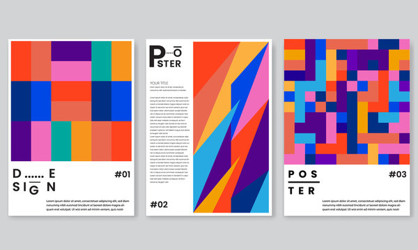 Trendy pattern cover set.Abstract background. Applicable for book,cover,magazine,annual report,catalog design etc.
