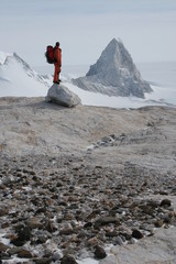 Antarctic landscape - Minaret Peak