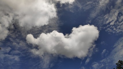 Obraz premium clouds time lapse