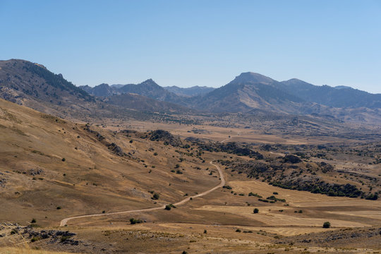 Plateau of the Campos de Hernan Perea in the natural park of the Sierras de Cazorla, Segura and Las Villas in Jaen province - Spain