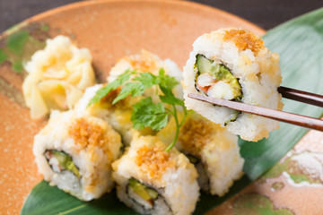 クランチシュリンプロール