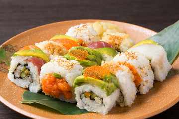 カリフォルニアロール盛り合わせ