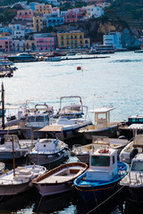 Ponza Island, Italy - 27 July 2019: