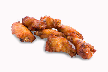 Chicken Drumstick isolated on white background