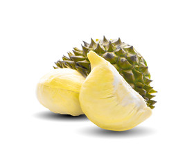 Durian isolated on white background