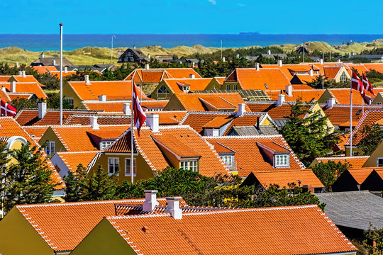 roofs of old town