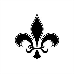 Fleur De Lis, Fleur-De-Lys Or Flower-De-Luce, The Decorative Stylized Lily © Aayam 4D