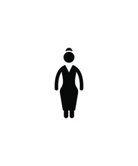 woman icon,vector best flat icon.