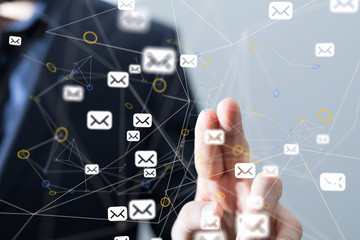 mail communication support contact concept service