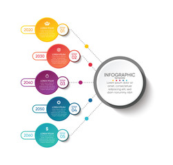 Presentation business abstract background infographic template