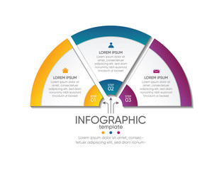 Presentation business abstract background infographic template