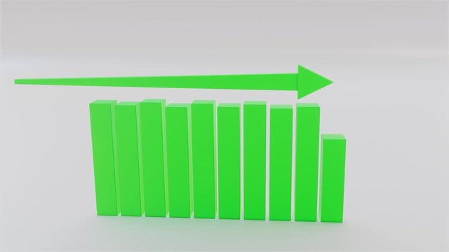 3D Animated chart or graph_Constant