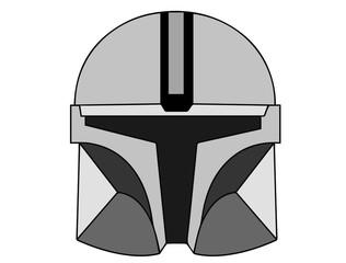 Warrior Helmet Vector war helmet war identity illustration stealth