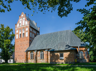 Church of Transfiguration of the Lord in Wrzosowo, West Pomerania, Poland