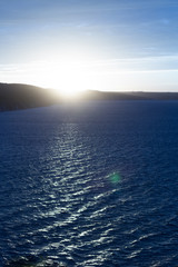 Obraz premium Moon light reflection