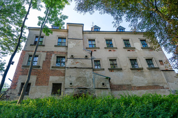 Castle in Ploty, also known as the old castle, Poland © Dejan Gospodarek
