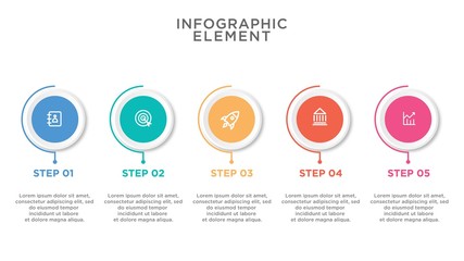 modern info graphic template