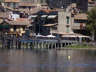 houses on the river in prague