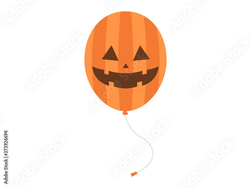ハロウィーンのカボチャのオバケの風船のイラスト Wall Mural R Design ハロウィーンのカボチャのオバケの風船のイラスト Wall Mural R Design