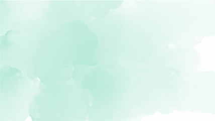 Green watercolor background for textures backgrounds and web banners design