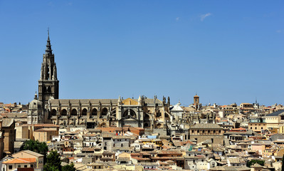Fototapeta na wymiar Cathedral of Toledo (Spain)