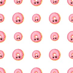 Cute donut pattern 