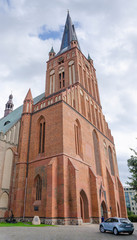 Obraz premium Cathedral in Szczecin, Poland