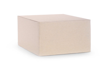close up of a box on white background