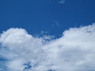 Blue sky , cloudscape 