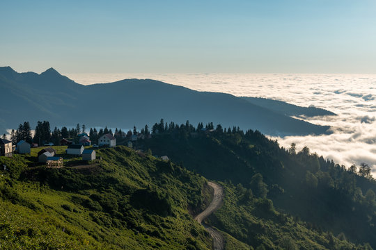 Beautiful Protected area of Kintrishi and Resort Gomismta. Georgia