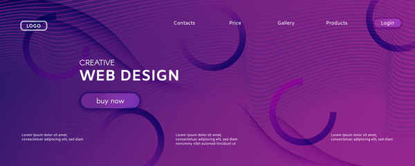 Fluid Background. Abstract Flow Shapes Movement. 