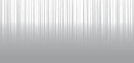 Abstract white grey vertical striped lines background and texture with space for text.