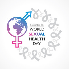World Sexual Health Day Concept which is held on September 4th