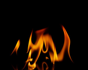 Fire flames