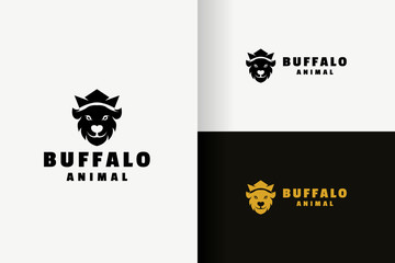 Buffalo Animal Logo template For Company and business