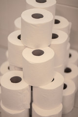 Stocking up on toilet paper during the coronavirus