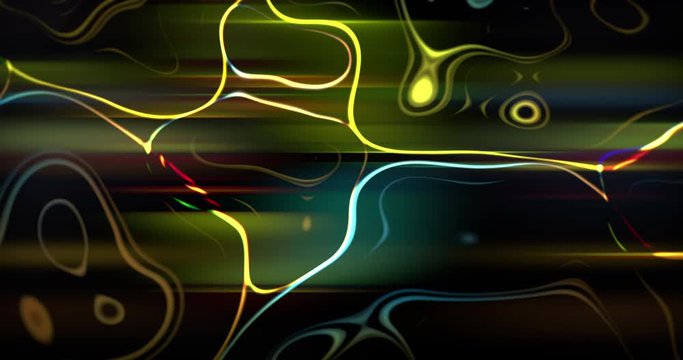 Waves abstract background colorful concept shapes