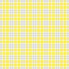 Yellow and gray plaid pattern background