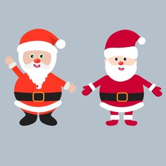 Print Hand drawn of Merry Christmas Collections. Vector Illustration.