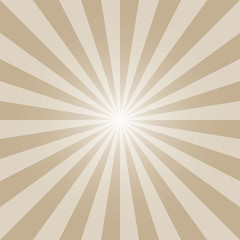 Sunburst recto background template. Khaki yellow rectangular backdrop. Pale yellow sunbeam background design for various purposes.
