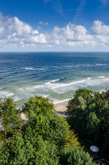 The Baltic Sea seen from the lighthouse in Gaski © Dejan Gospodarek